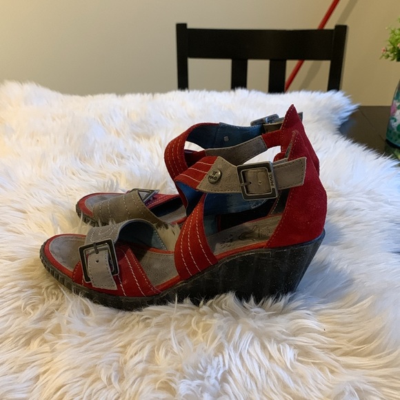 Mag Platform leather Sandal size:7 - Picture 2 of 5
